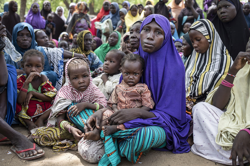 Distribution de nourriture au Nigéria en 2022