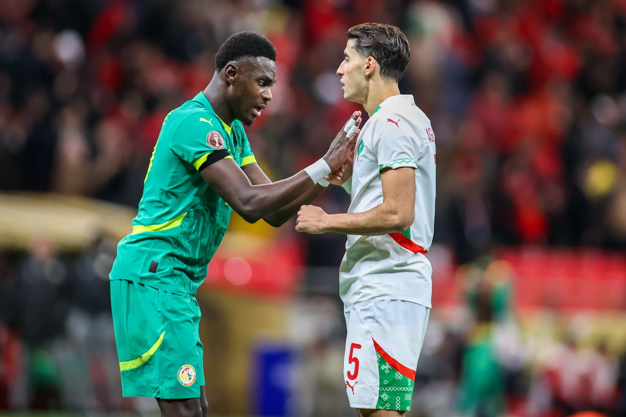 Moussa Niakhate et Nayef Aguerd - finale Can 2026