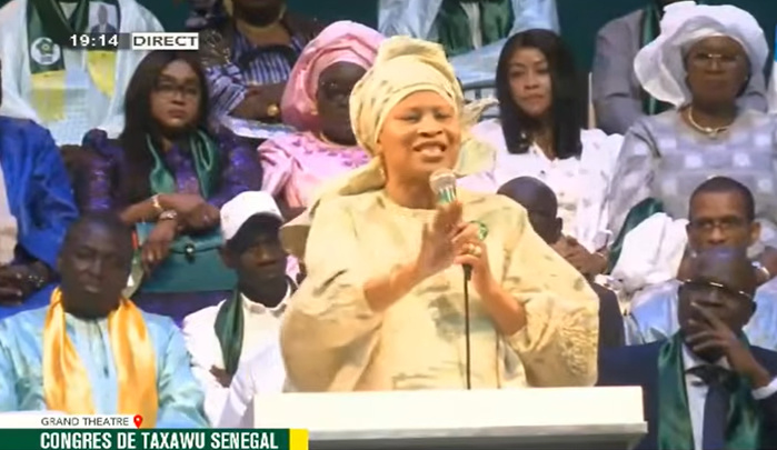 Discours d'Aïssata Tall Sall lors du congrès de Taxawu Sénégal