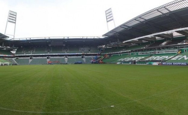 Stade du Werder Brême (Weserstadion) lors d'une rencontre de Bundesliga