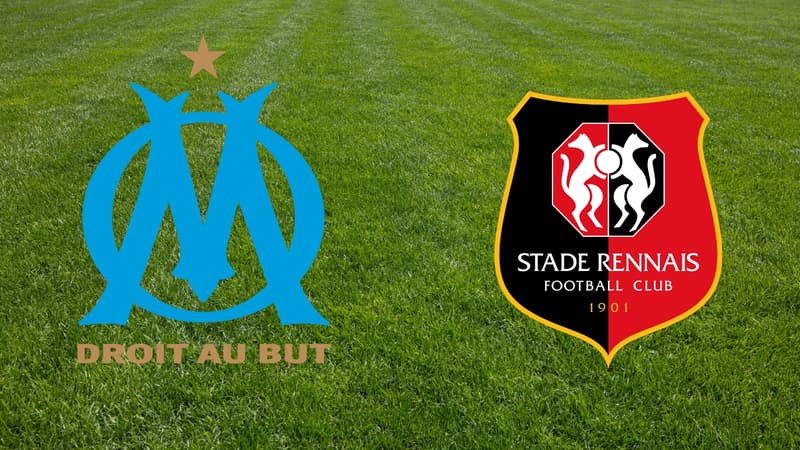 affiche du match om rennes en ligue 1