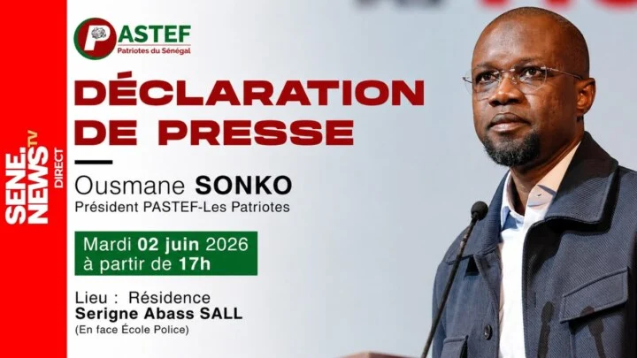 ousmane sonko s'exprime après la formation du gouvernement sénégalais