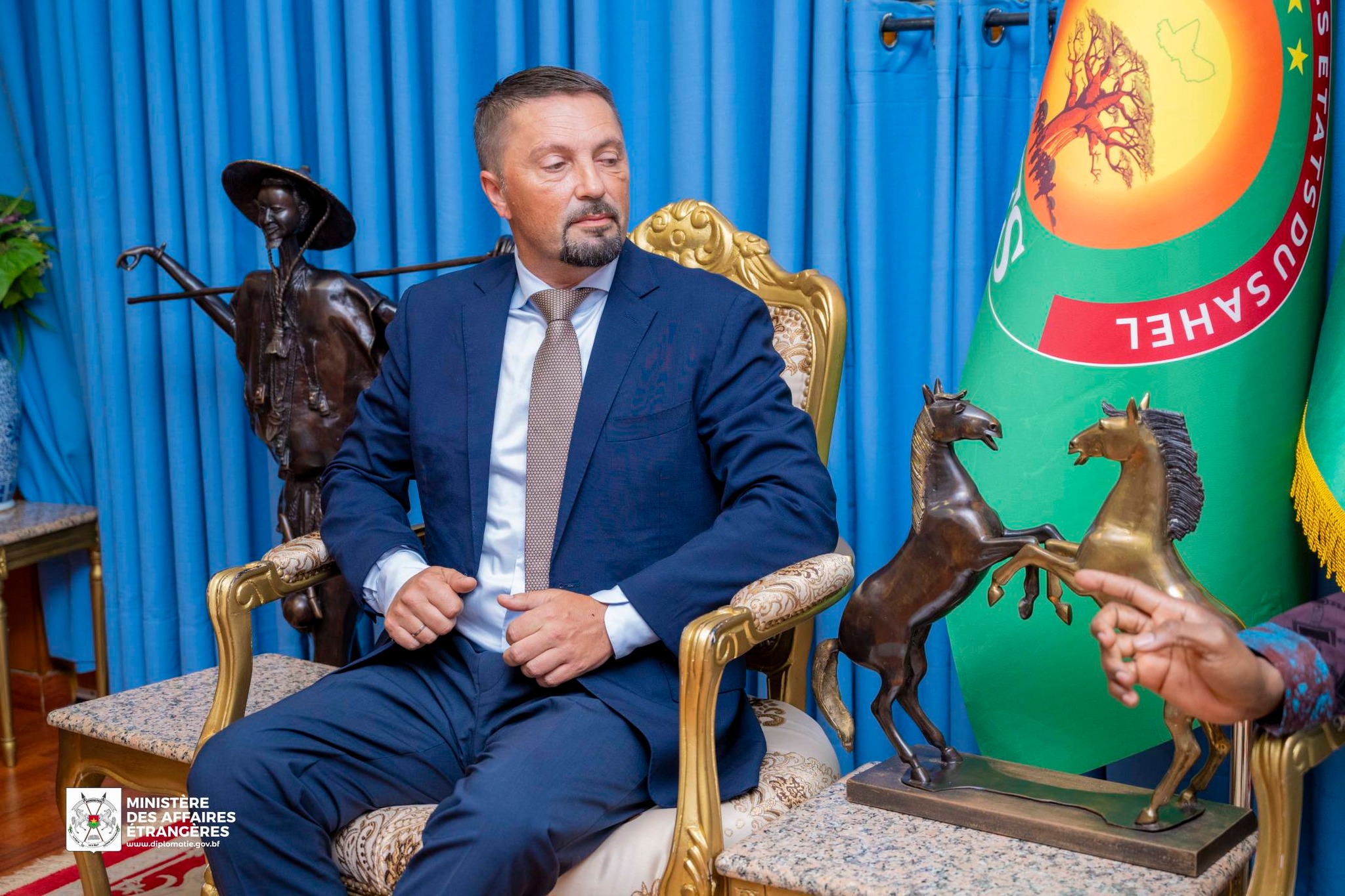 portrait de Slavenko Ristic, président-directeur général de Tehnicki Remont Bratunac