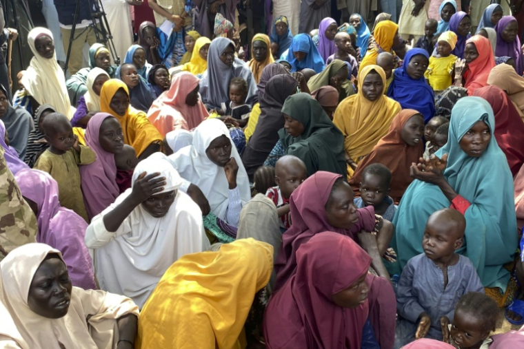 Femmes et enfants libérés près de Gwoza au Nigeria