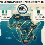 Cinq pays africains concentrent plus de la moitié du pib du continent