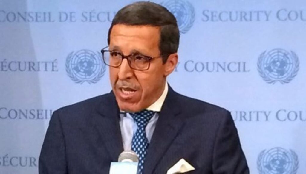 Omar Hilale, ambassadeur du Maroc auprès de l'ONU