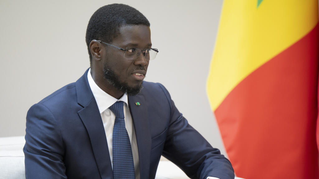 Le président du Sénégal, Bassirou Diomaye Faye, lors d'un discours officiel en 2026
