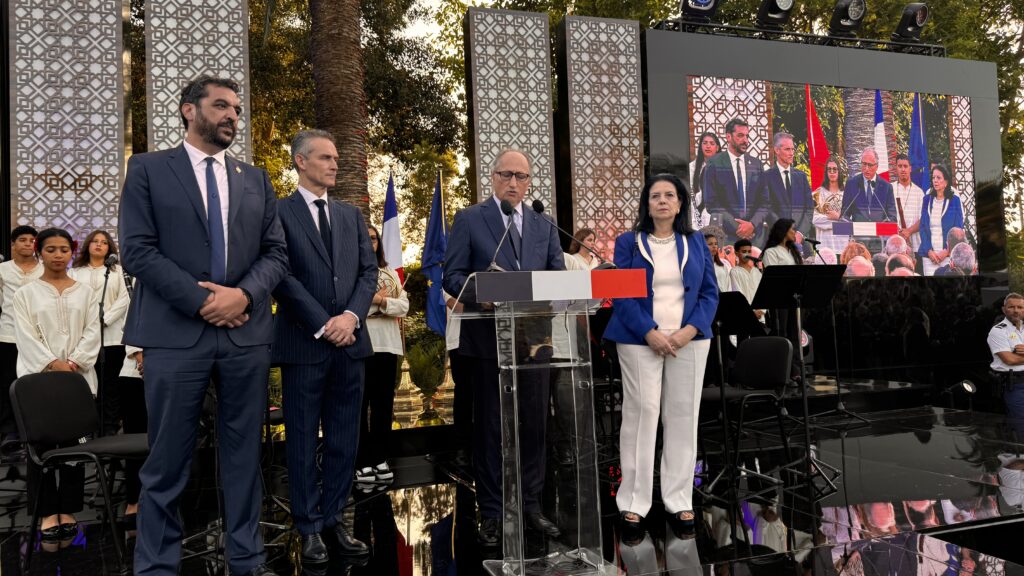 ambiance culturelle lors de la réception diplomatique à Rabat