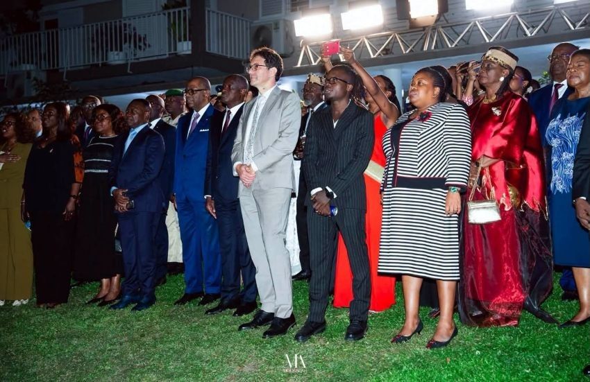 Célébrations du 14 juillet à la résidence de France à Libreville
