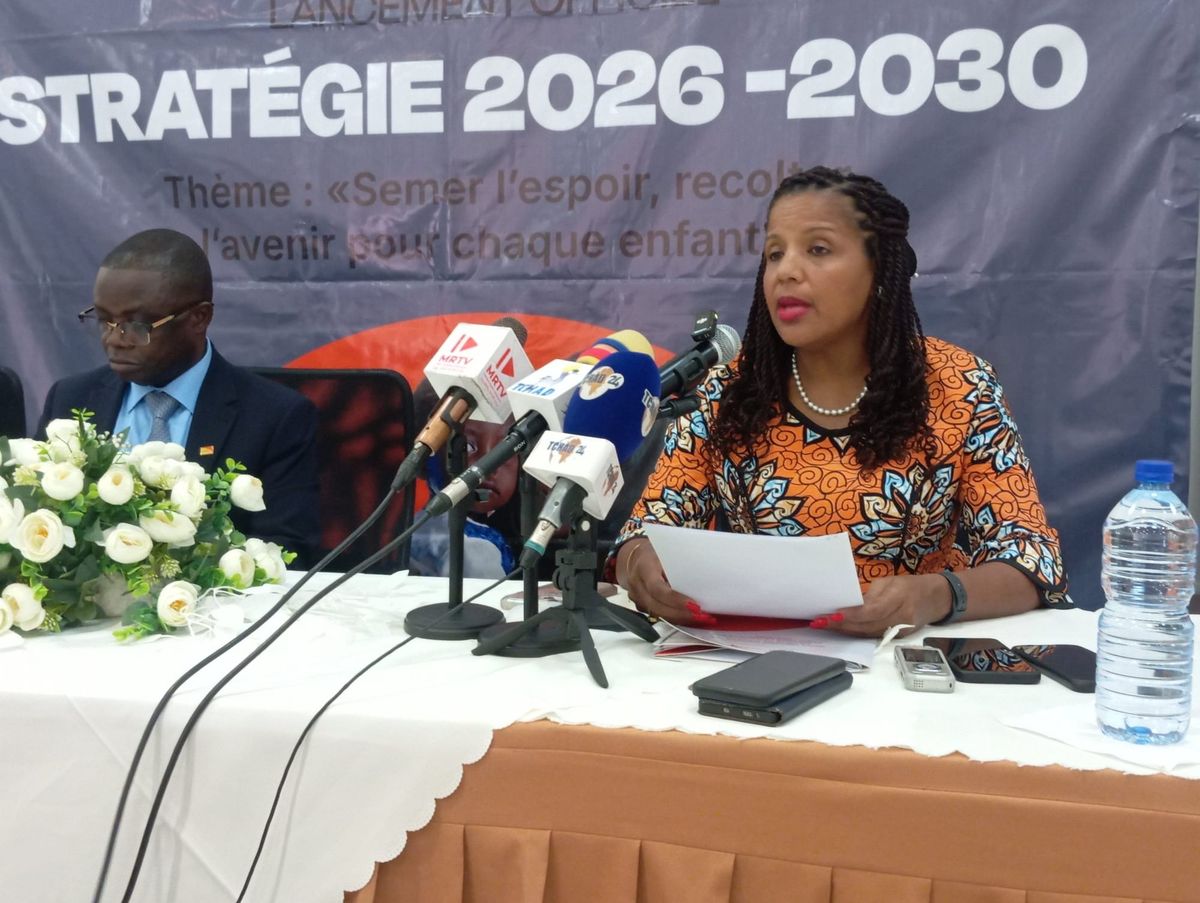 équipe de World Vision Tchad lors de la présentation de la stratégie 2030