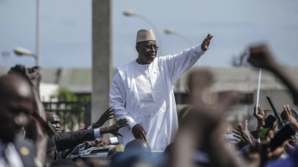 Le président Macky Sall lors d'une rencontre officielle à Dakar