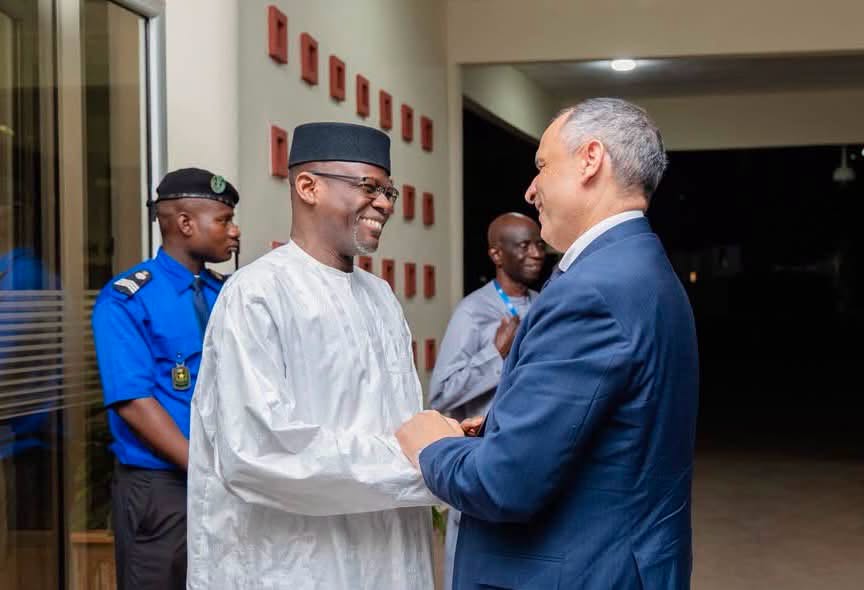 responsables marocains et maliens en discussion