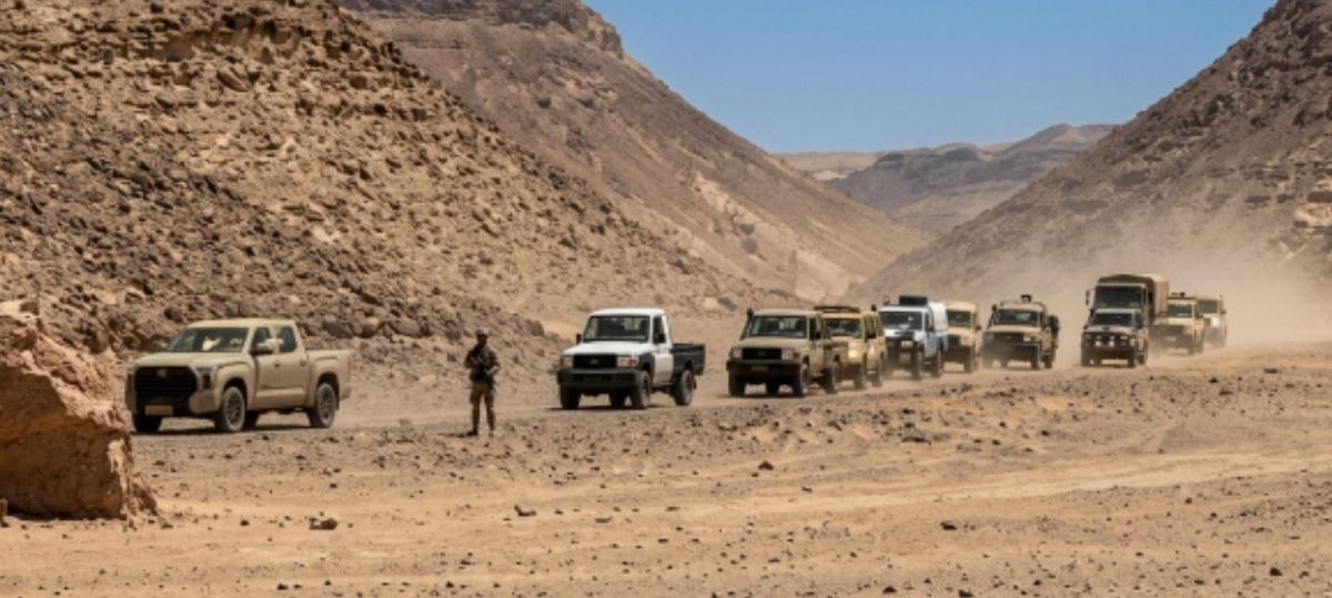 Opérations de sécurisation aux frontières entre la Libye et le Tchad