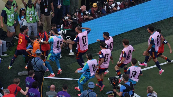 Ferran Torres, héros de la Coupe du monde 2026, en action avec l'Espagne