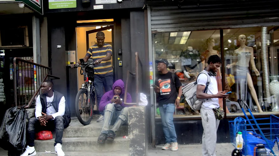 Manifestation de migrants africains en attente de justice