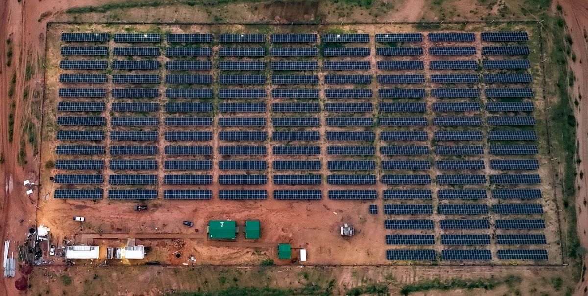Centrale solaire à Adré au Tchad