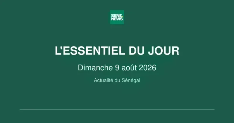 actualité au Sénégal : mobilisations politiques et intempéries ce dimanche