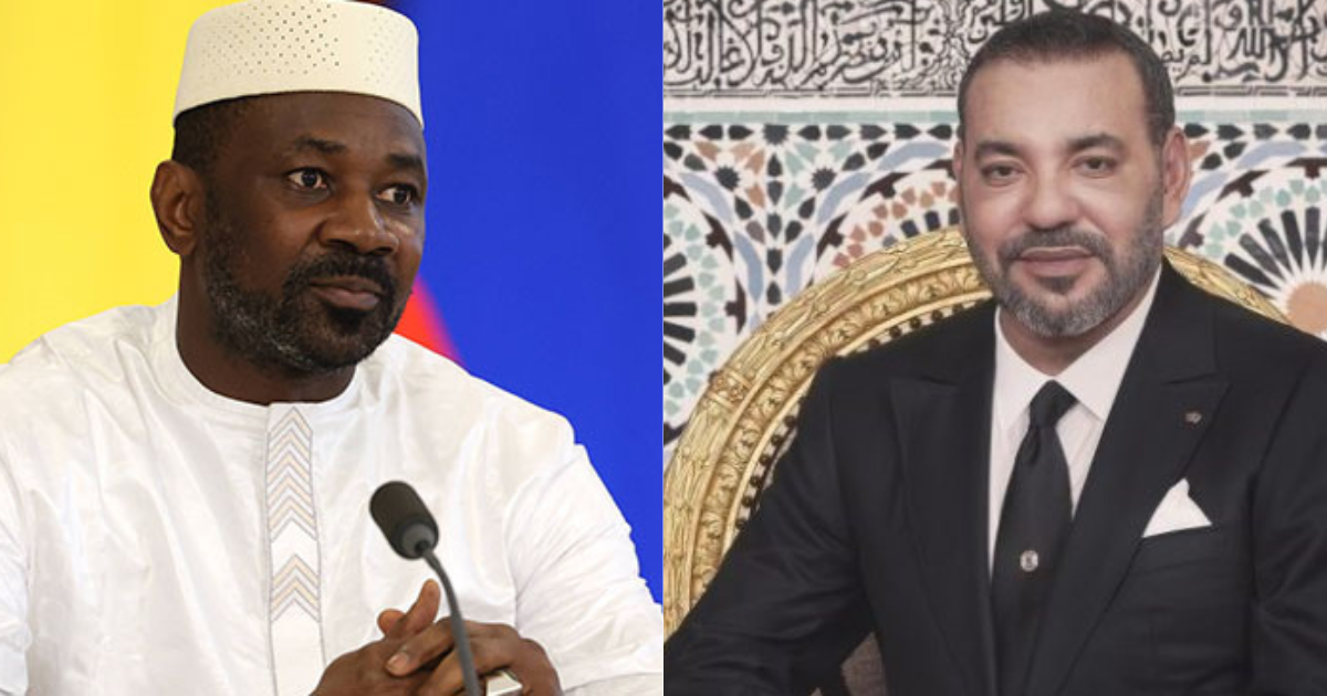 Mohammed VI et Assimi Goïta lors d’une rencontre diplomatique